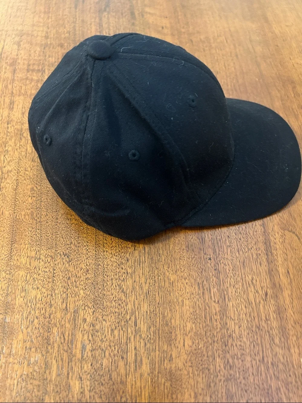 2 Flexfit Youth Caps. Black/Gray Classic 6 panel. Gray New with Tag